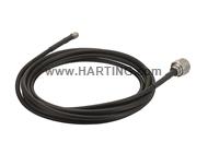 HA-VIS Coax TNC/TNC-RP, H155 PVC, 3m