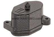 Harting cultivo carcasa//carcasas con páginas perchas han B QB 4 r5u27