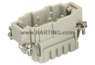 Han HvES 3 Pos. M Insert Cage Clamp Term