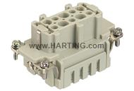 Han HvES 3 Pos. F Insert Cage Clamp Term