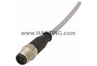 M12 CABLE ASSEMBLY A-COD ST/- M/- 1,5m