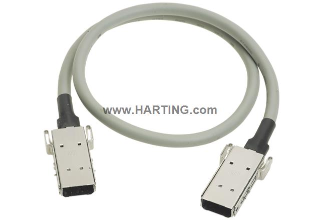 Har link 10P MA DOUBLE END CABLE ASSY,1M