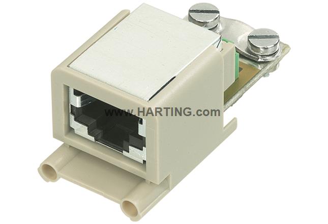 Han Brid Rj45 C F Wdf M Printklemme Harting Technology Group