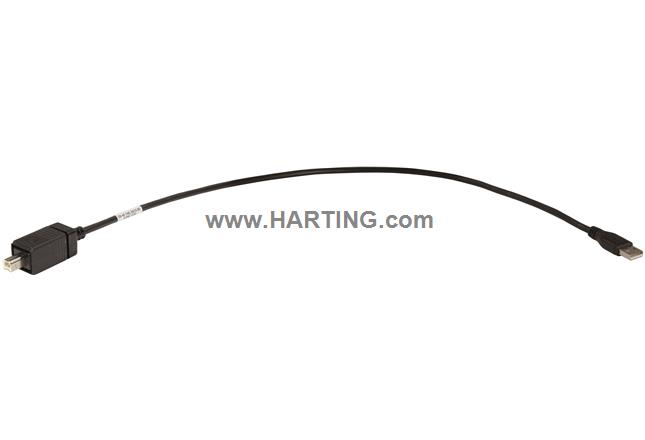 HPP V4 USB 2.0,PP typeB-IP20 typeA; 2,0m HPP V4 USB 2.0,PP typeB-IP20 typeA; 2,0m