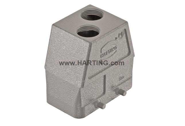 TOP Entry M20 Hood 2 Lever 10B HARTING 19300100465
