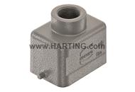 Harting socle Boîtier Han 6b-asg1-lb-m20 19300061250 UC 1 Pcs