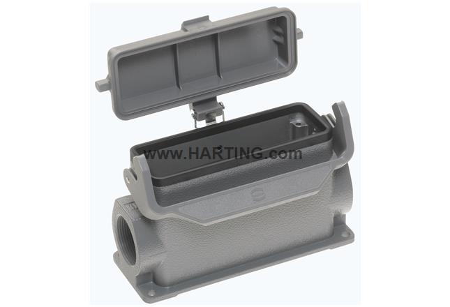 Details about   Harting Han B Base SM HC 2x M32 plastic cover 19300240297