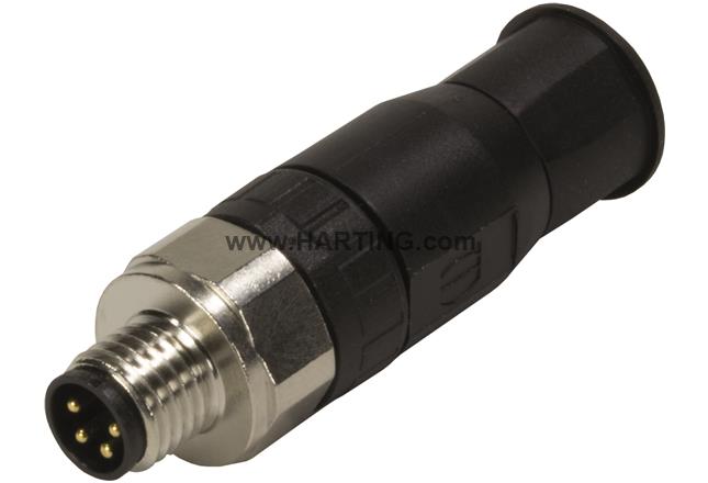 M8 Sensor Straight 4 Position Plug 7.5 m M8 Sensor Straight 4 Position Plug HARTING 2134C7C7477075 Sensor Cable 