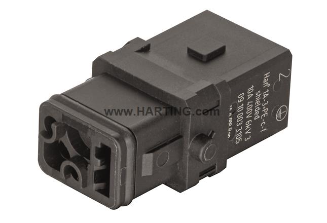 Han 1A-3+PE-c-f shielded Han 1A-3+PE-c-f shielded