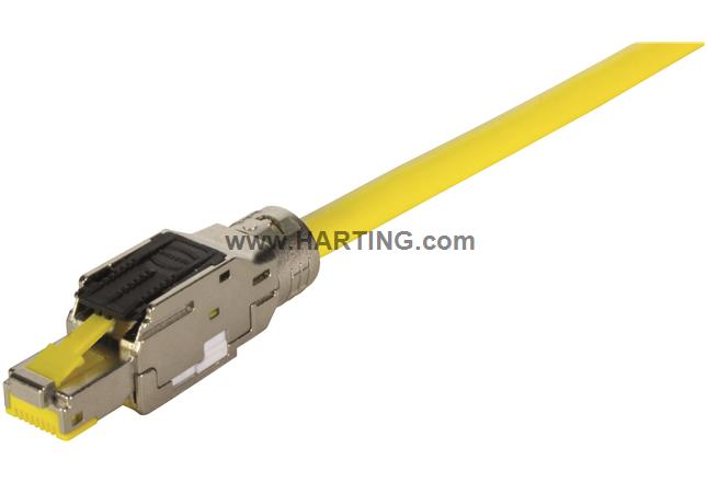 RJI MF RJ45 plug Cat6A, 8p IDC straight RJI MF RJ45 plug Cat6A, 8p IDC straight