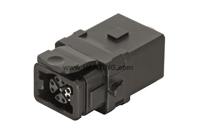 Han 1A-M12-f X-coded, latch Han 1A-M12-f X-coded, latch