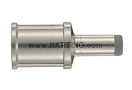 Pin 22 AWG Crimp HARTING 09455002802-Heavy Duty Connector Contact 