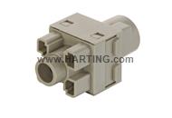 Steckverbinder/Stecker Harting Han 09140253101 High Density Modul 25pol VE5Stk Steckverbinder/Stecker Harting Han 09140253101 High Density Modul 25pol VE5Stk