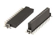 Female connectors Reflow soldering termination (THR)