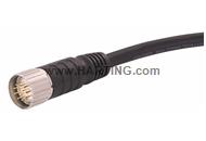 M23_12P MA,Int-thread,STR PVC cable,5M