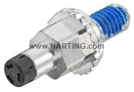 Han® S 120 MC screw-in M6 SLV