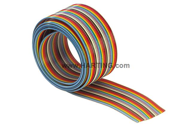 SEK CABLE PLANO COLOR AWG28/7 10P 30,48m
