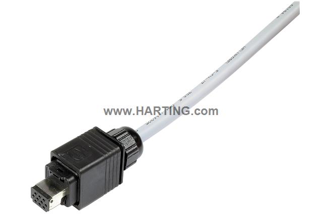 Han PP Signal 10p plug plastic 4-6.5mm