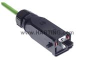 IP67 Data 3A Cable Plug, Standard Plast