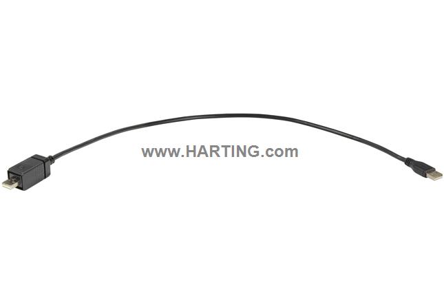 HARTING PP USB A 2.0; PP - IP20; 1,5m HARTING Technology Group