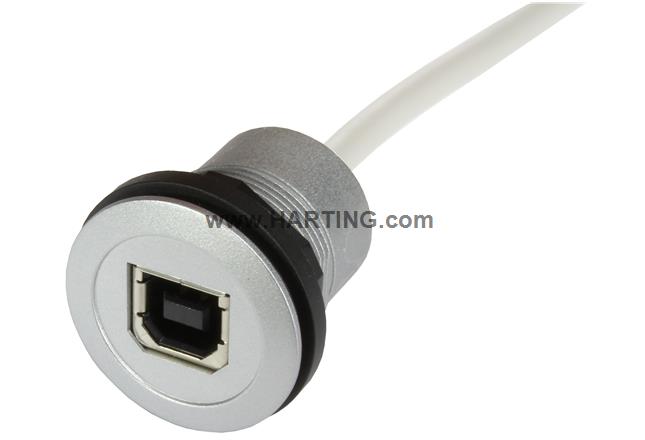 har-port USB 2.0 B-B ;PFT 0,5m cable