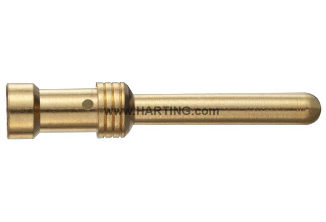 CONTACTO MACHO DORADO Han E 2,5MM