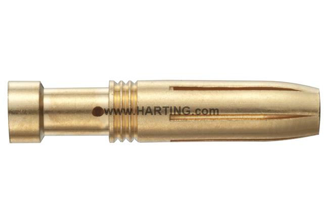 CONTACTO HEMBRA DORADO HANE 2,5MM