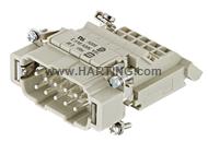 Han E AV 10 Pos. M Insert Term. Block le