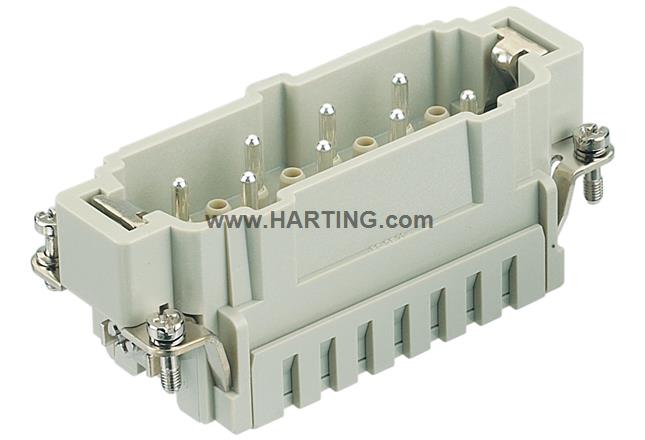 Han HvES 6 Pos. M Insert Cage Clamp Term