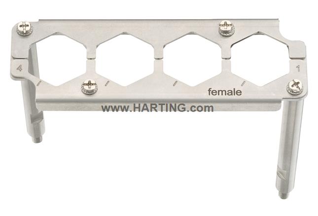 Han 24 HPR EasyCon Frame Female 4XHC350