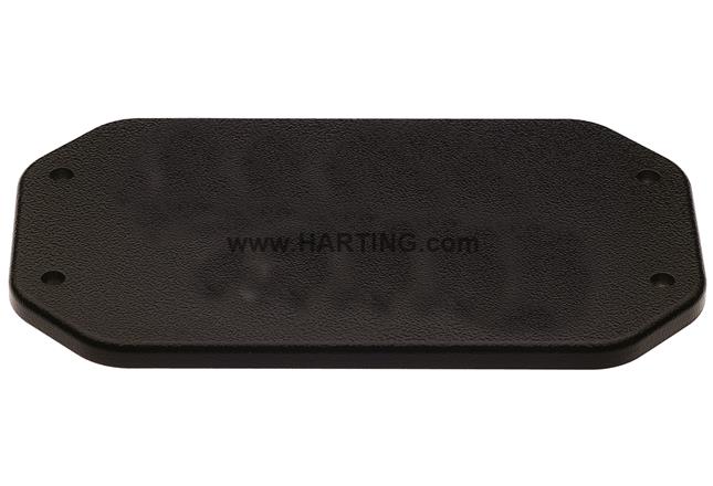 Han 48HPR mounting cover w/o cable entry