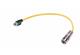 M12 PP X-coded RJ45 cable assy Cat6a,15m