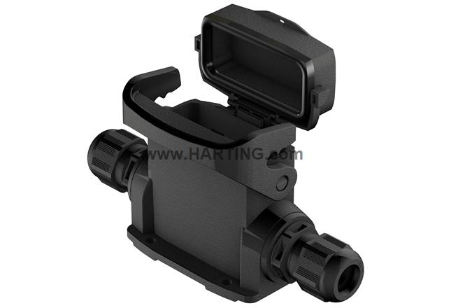 Han-Eco 10A-HSM2-M20 w. cover/cable gl.