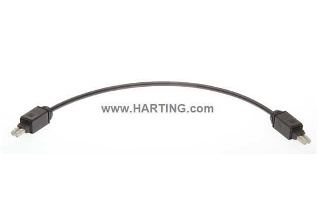 PP FO CAB-ASSY-50M-2xPP LC DUPLEX MM 50 | HARTING Technology Group