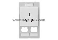 Han-Port Combi insert CHN/2 HIFF module