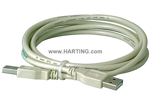 Cable USB,m-m; 5 m