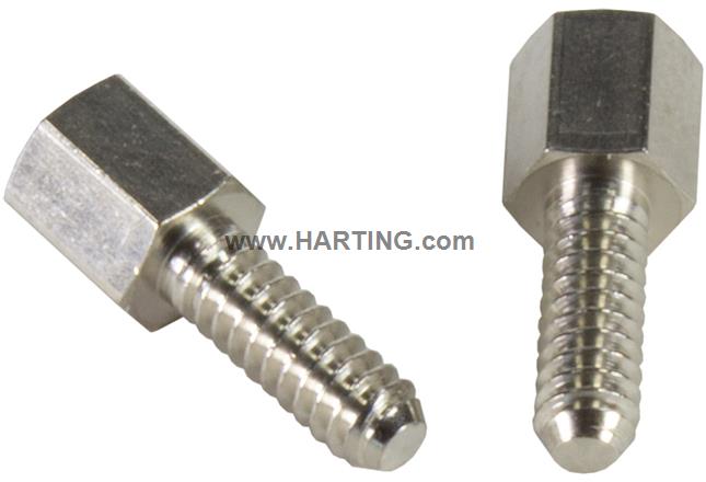 D Sub Female screw lock M3 inner / 4-40
