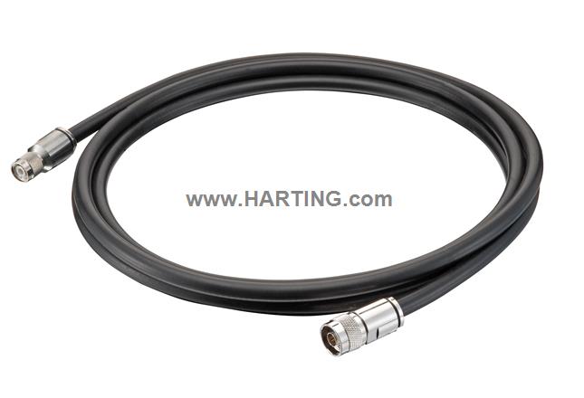 HA-VIS Coax cable TNC-N, RG213, 10m