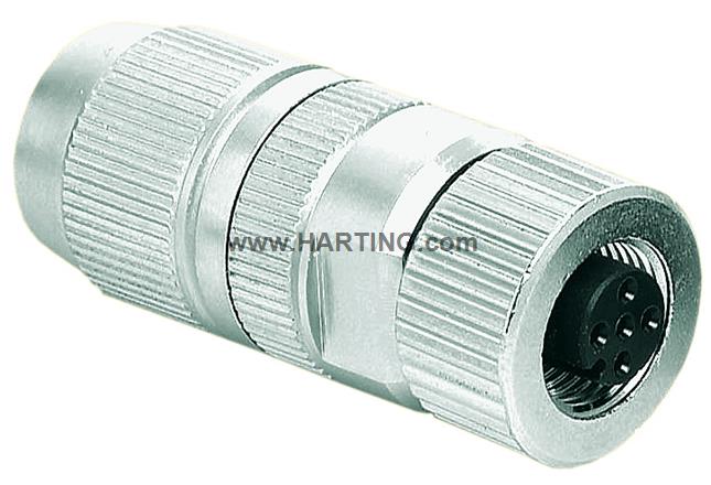 RSV Harax M12-L 3 bieg gniazdo Profibus