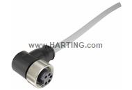 7/8 Cable Assembly 4p+PE an/an f/m 0,6m