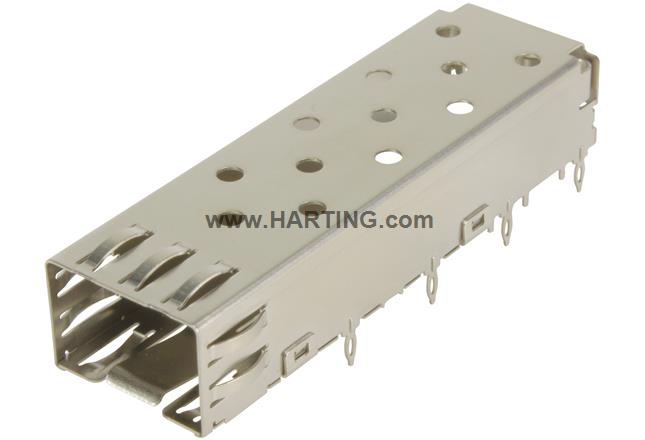 SFP CAGE ASSY 1X1 PRESS-FIT TYPE