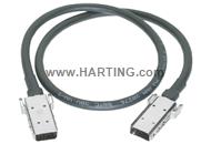 Harlink 10P ST MA DB  CABLE ASSY, L=0.5m