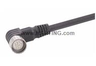 M23_12P MA,Int-thread,ANG PUR cable,5M