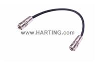 M12 D-coded Cable Assembly 1,1m