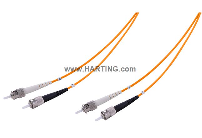 FO CA 2xST-2xST, 62,5/125, 2,0m