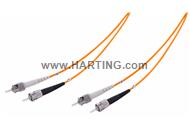 FO CA 2xST-2xST, 62,5/125, 3,0m