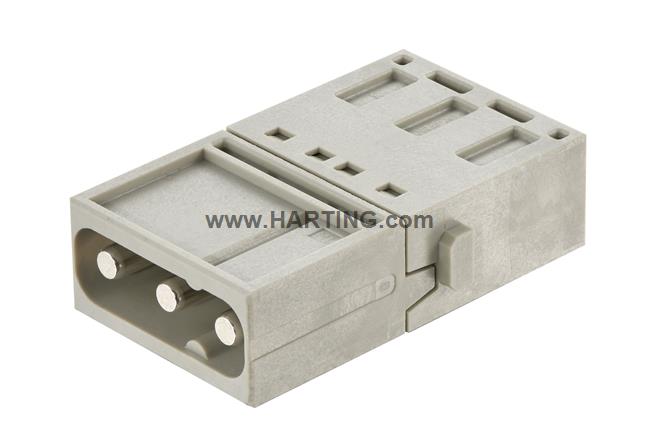 Han® C Push-In module, male 1.5-6mm²