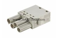 Han® CC Push-In module, female 1,5-6mm²
