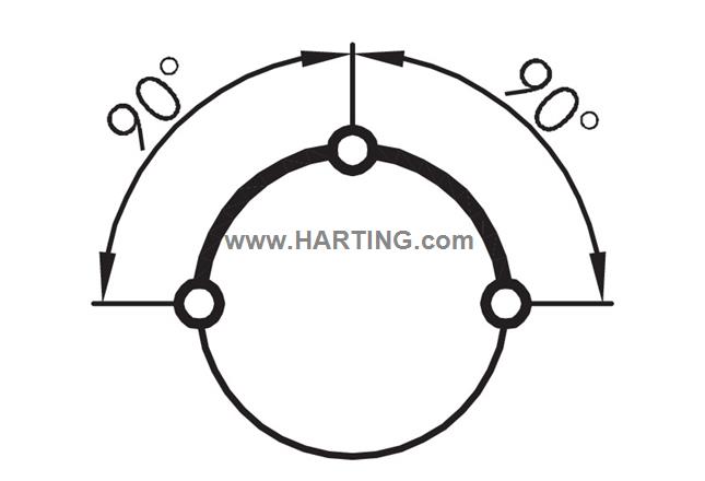 har-key latching 2x 90°