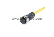 M12 A-cod 4-pol st/- f/- TPE 1m